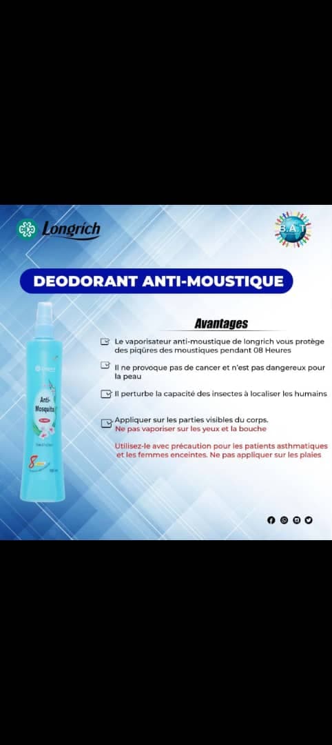 Parfum anti moustique  1