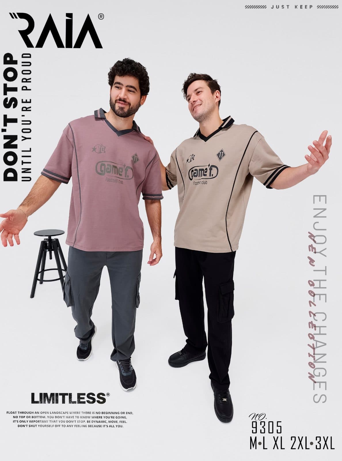 Ensemble T-shirt avec Cargo  3