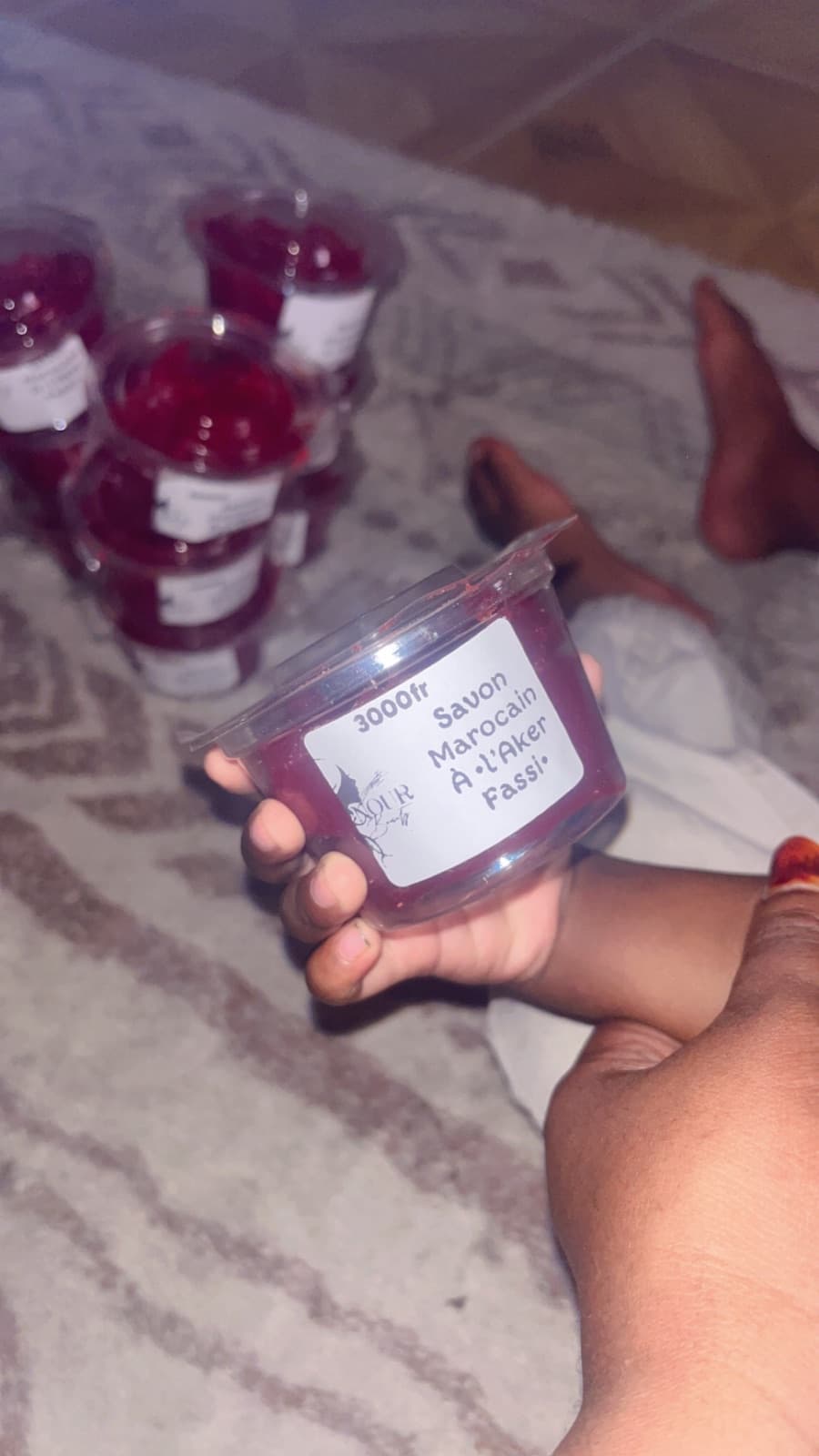Savon noir du Maroc aux poudre d’AKER FASSI 3