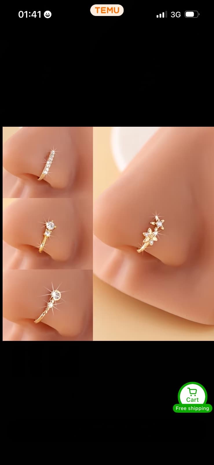 Faux piercing  1